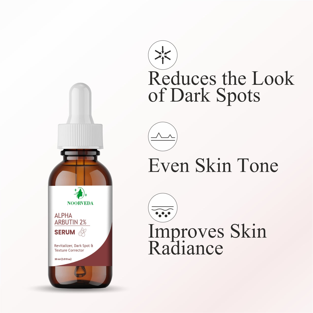 Alpha Arbutin 2% Serum, Dark Spot and Texture Corrector, Revitalizer, 30ml