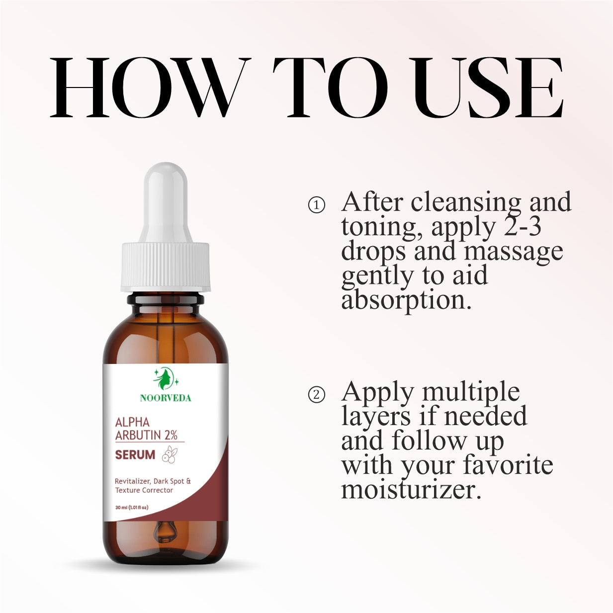 Alpha Arbutin 2% Serum, Dark Spot and Texture Corrector, Revitalizer, 30ml